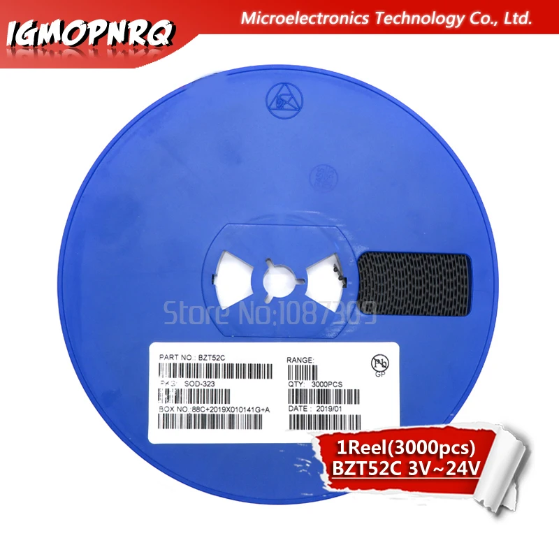 3000Pcs Sod-123 Zen…