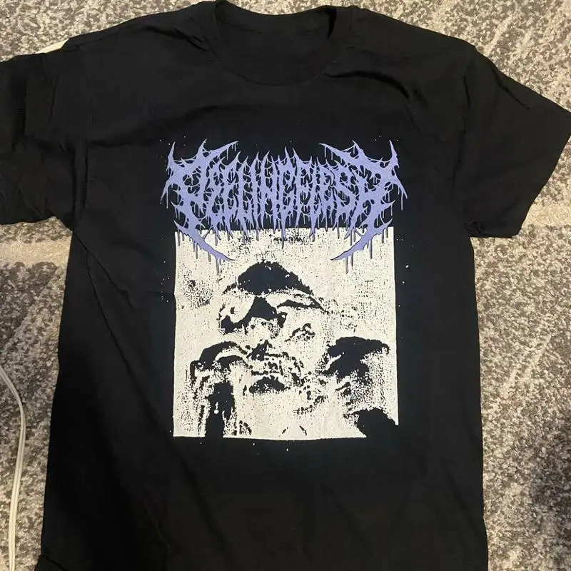 PeelingFlesh For Family Black T Shirt Cotton All Size