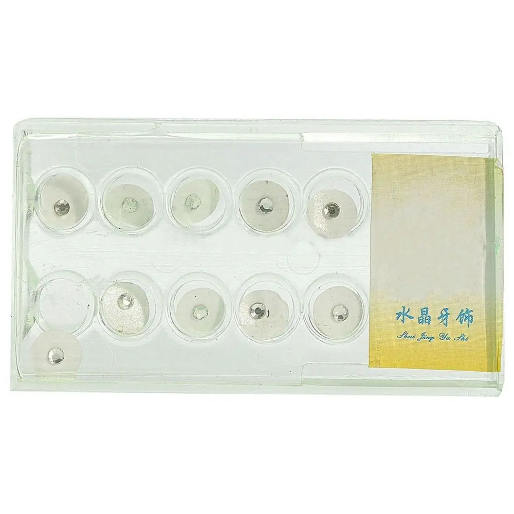 

Gems Ornaments Jewelry Crystal 2.0mm Teeth Teeth Jewelry Oral