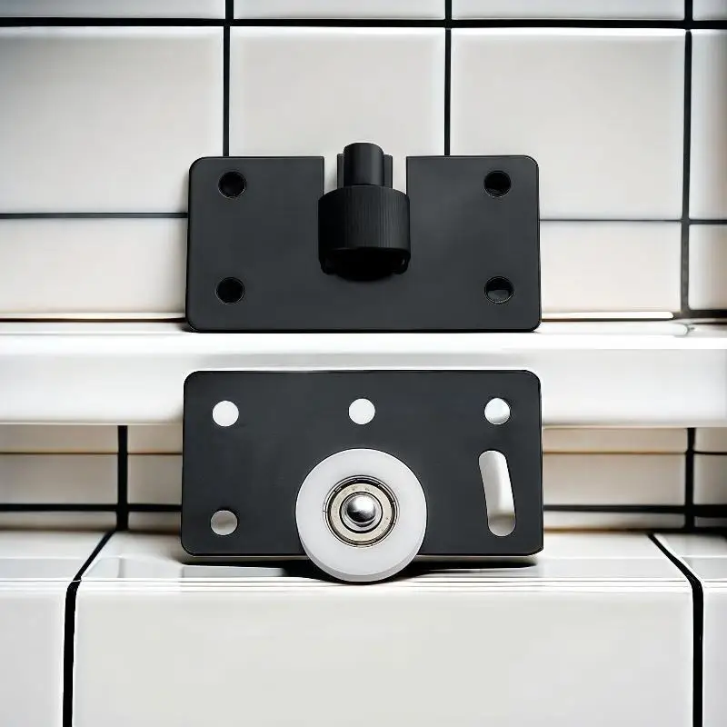 Easy Install Sliding Door Nylon Pulley Sealed Bearing Smooth Glide Wear Resistant for Home Wardrobe Closet Repair