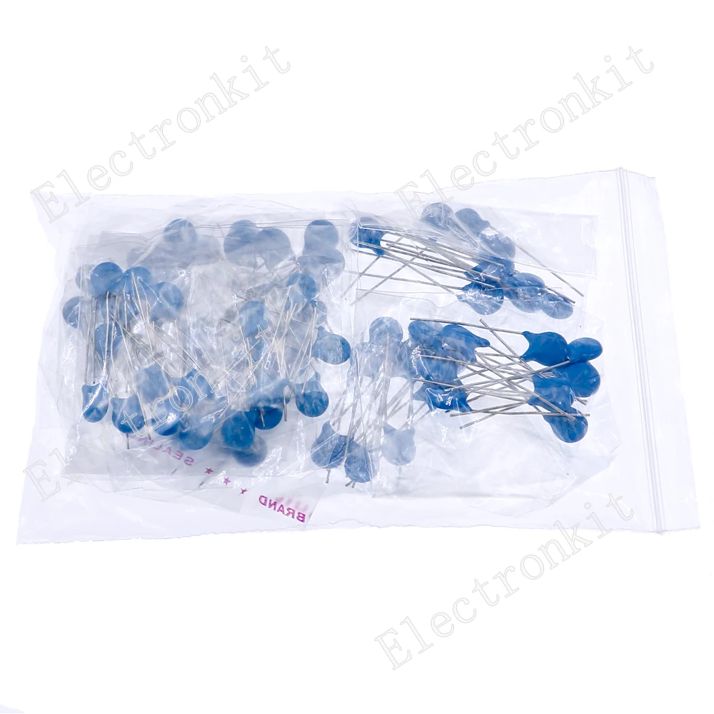 100PCS/lot 2KV high voltage ceramic capacitor Assortment Kit 2KV 102K 221K 332K 471K 472K 561K 681K 821K Ceramic Capacitors set