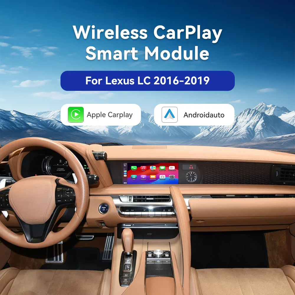 Unique Design Wireless Carplay Smart Module For Lexus LC 2016-2019 Inch Decoder Box Android Auto Link Air Play