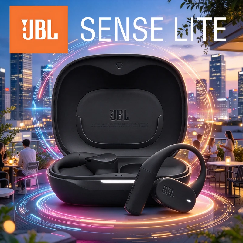 JBL SENSE LITE Audio Loop Open Bluetooth Earphones Hanging Ear Non In Ear Sports Running IP54 Waterproof Wireless Earphones