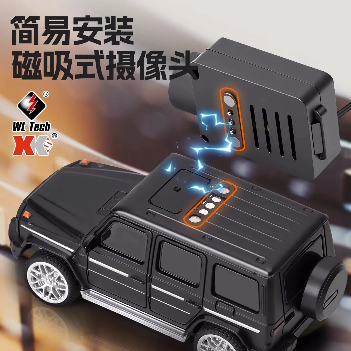 Wltoys 6401 6405 1/64 FPV عرض الشخص الأول سيارة RC صغيرة 2.4 جيجا هرتز مع جيروسكوب مع لعبة سباق الكاميرا للأطفال