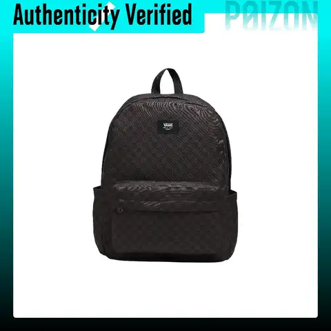 Vans Recycled Polyester Backpack Regular Unisex Black Charcoal VN000H4XBA5