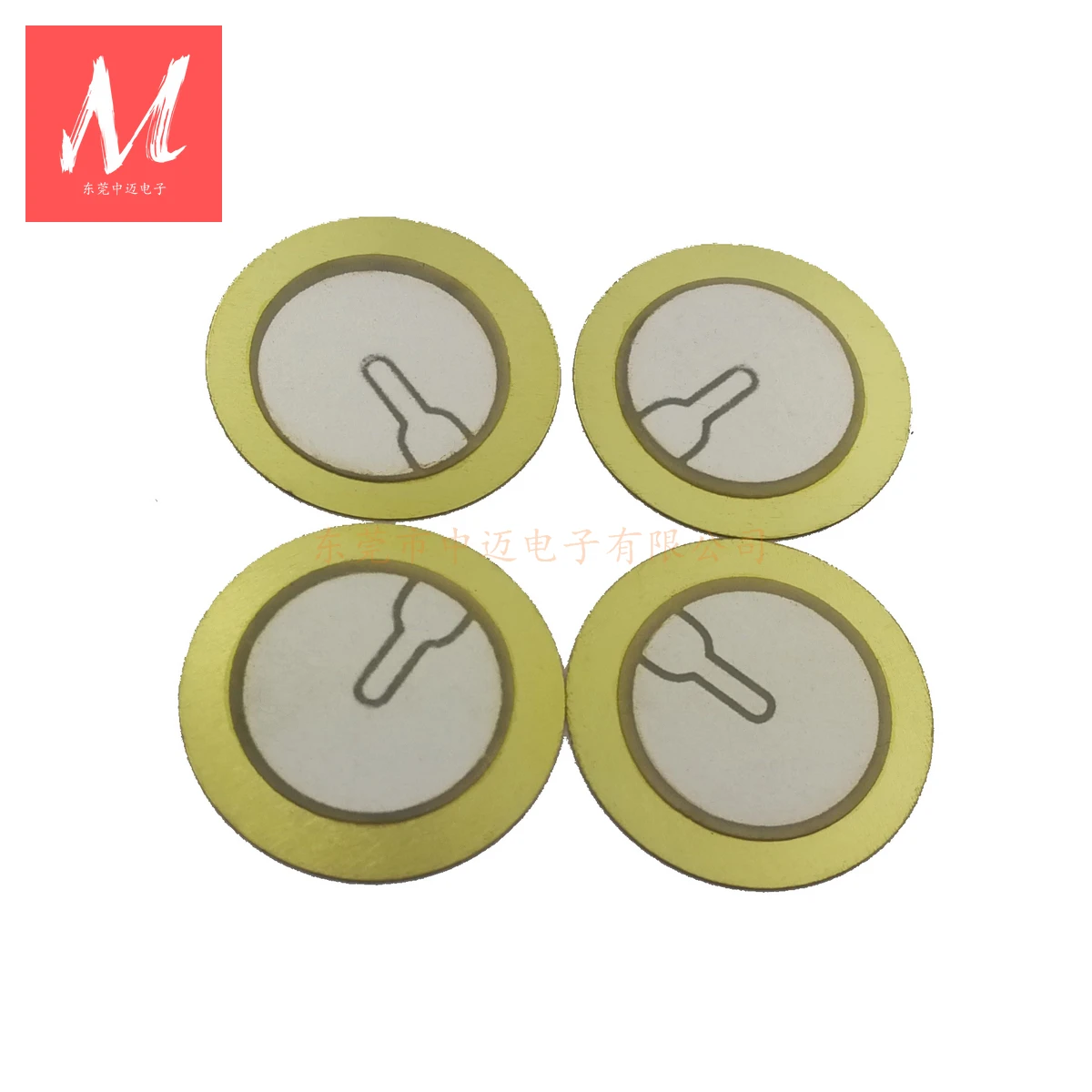 20mm Self Drive Type Piezo Element Brass Piezo Element