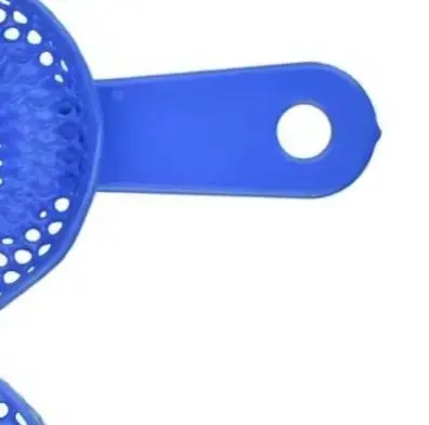 

2Pcs/set Dental Impression Trays Plastic-Steel Dental High Temperature Disinfection Oral Hygiene Teeth Holder Materials Dentist