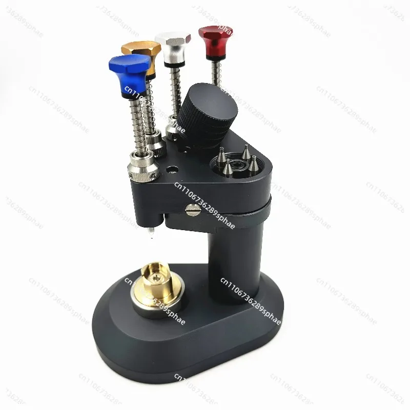 Precision 4-Pin Hand Setting Tool with Metal Tips, Hand Pressing Assembly Tool for Fine Mechanical Repair