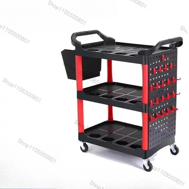 suitable for Car beauty tools three-layer trolley