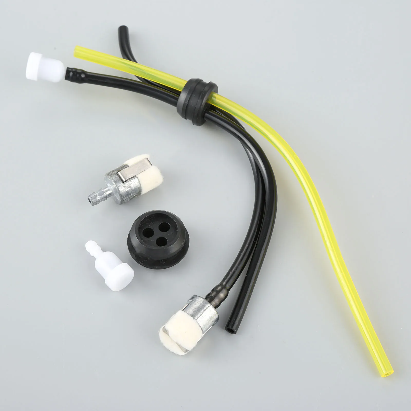 1Set 13211546730 Grommet 90097 Fuel Lines Filter Vent For ECHO SRM Grass Trimmer Oil Pipe Rubber Plug For Engine Drill ED-200