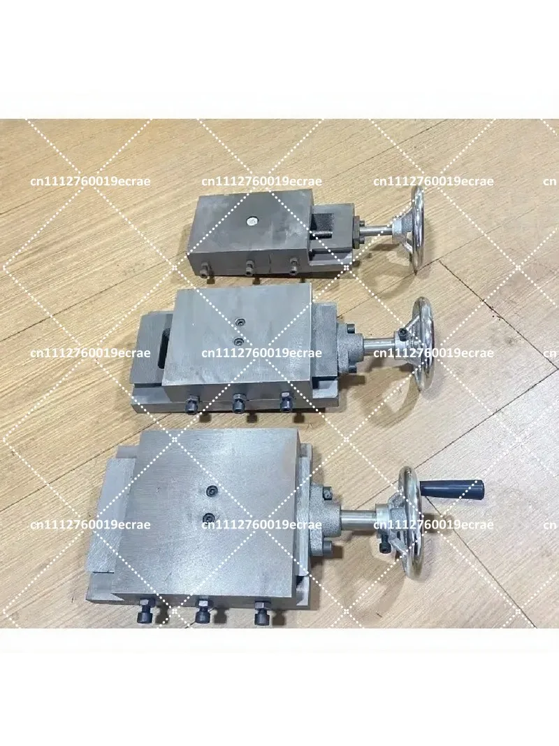 Tapered Slot Rod Screw Carriage Slider Mechanical Guide Linear Workbench Cross L-Shaped Cast Iron Slide Table