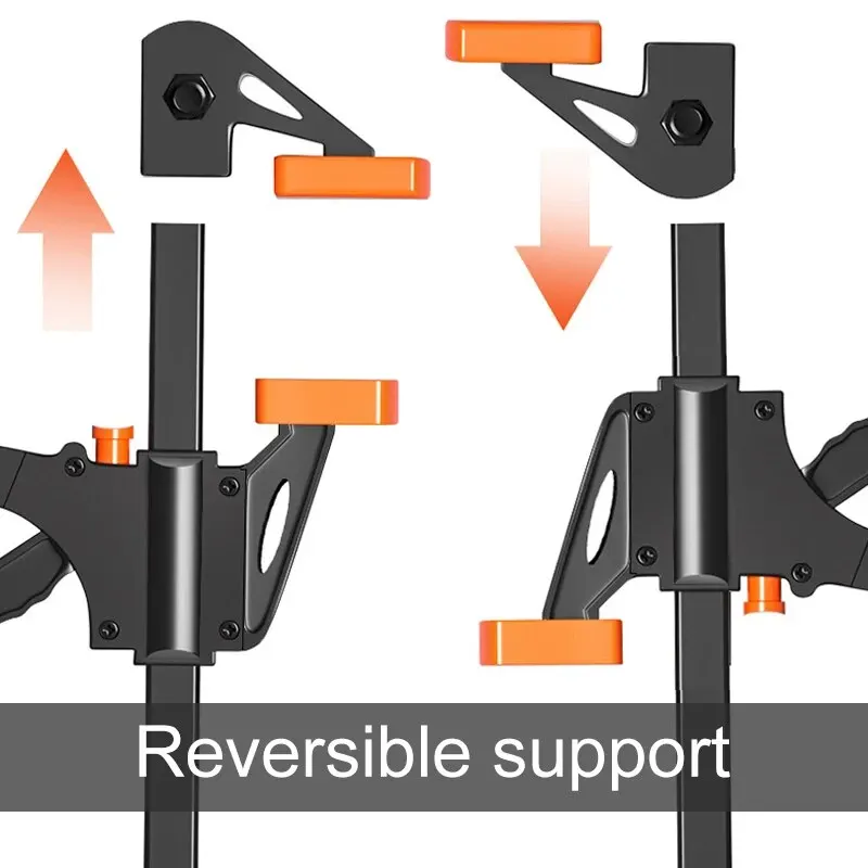 DIY Hand Woodworking Tools 4Inch Quick Ratchet Release Speed Squeeze Wood Working Work Bar Clamp Clip Kit Spreader Gadget Tool