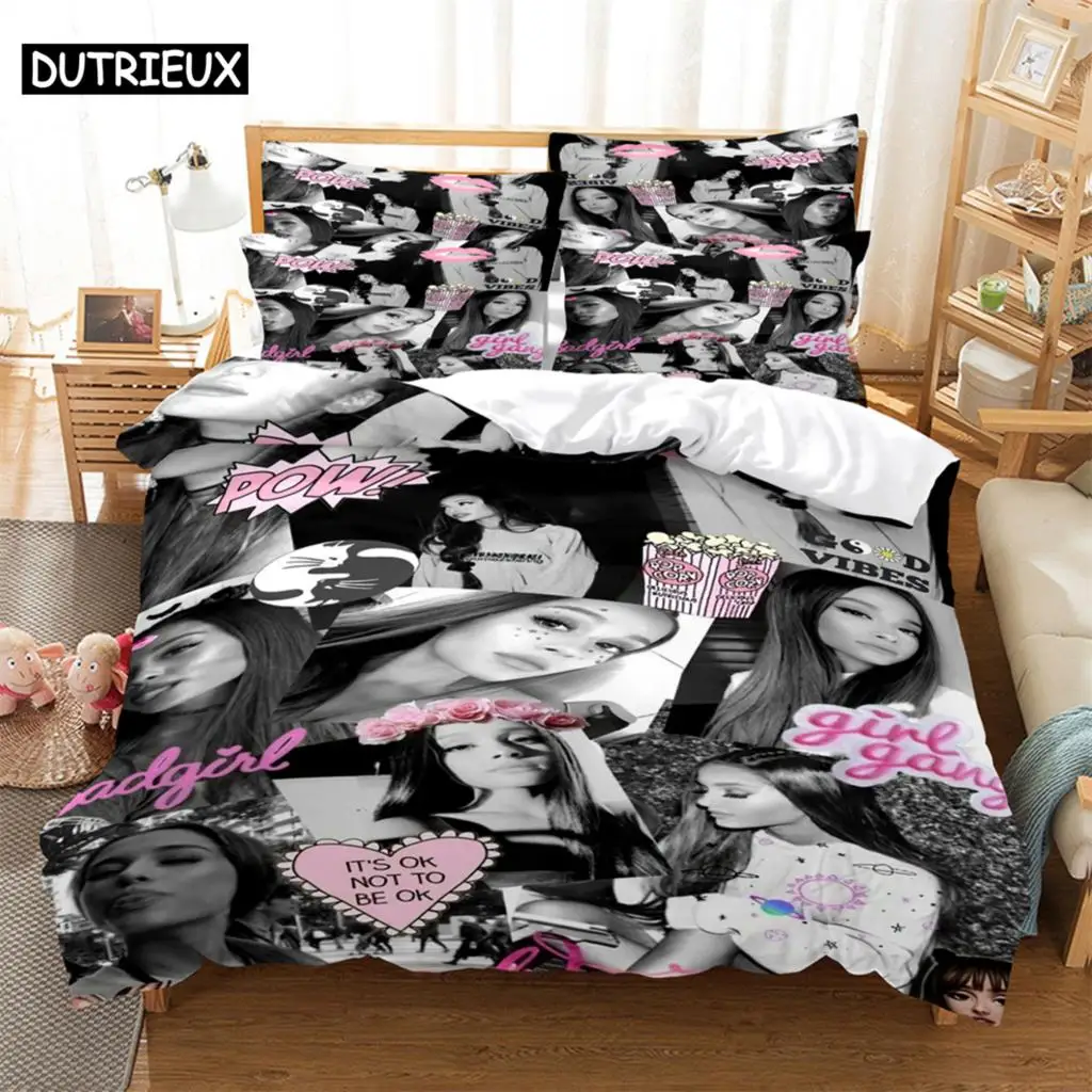 

Anime characters Bedding Set Duvet Cover Set 3d Bedding Digital Printing Bed Linen Queen Size Bedding Set Fashion Design