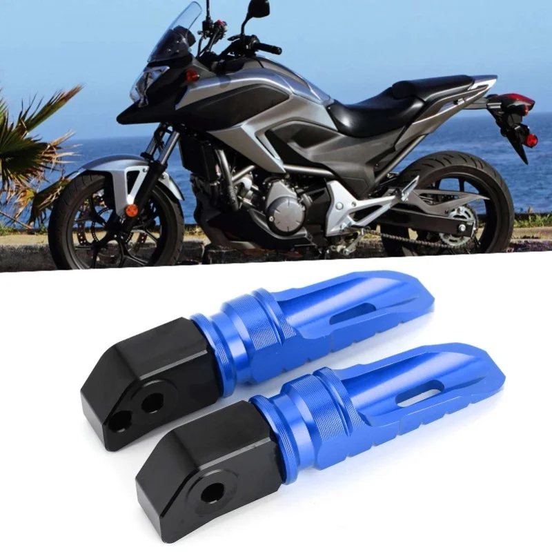 Motorcycle Rear Foot Pegs Control Component Enlarge Base Fit For Honda CB125R / CB250R / CB300R / CBR250RRBlack