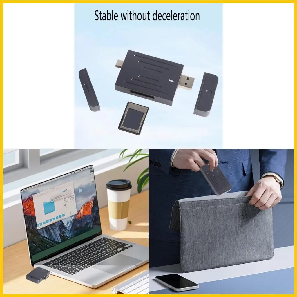 

CFE Type A Card Reader USB 3.2 GEN 2 USB C/A PORT для телефона ноутбука с камерой