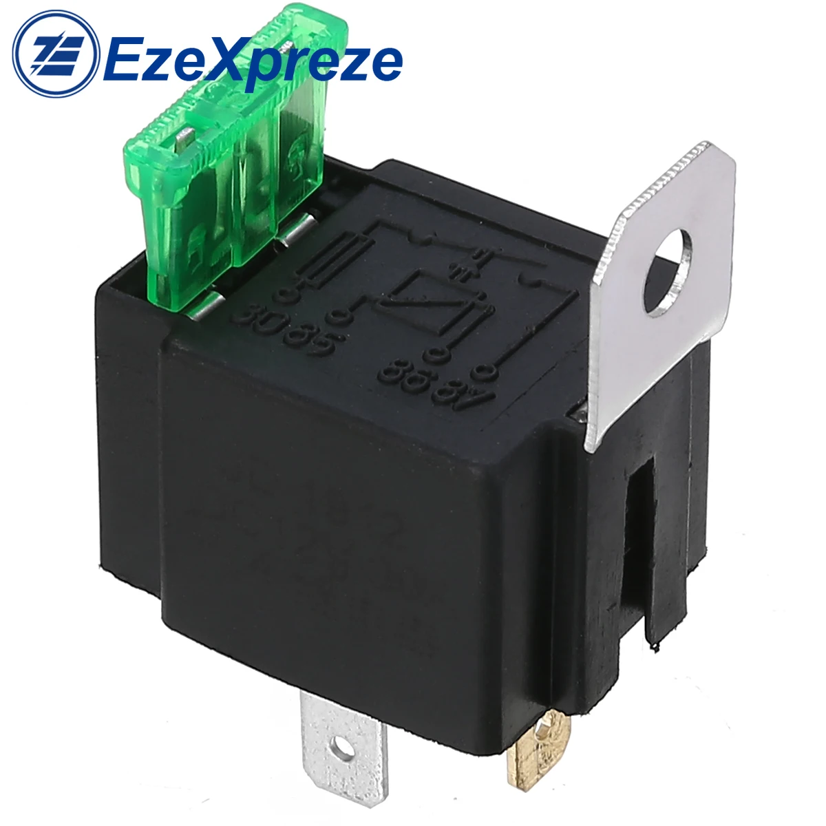 

1set JD1912 Car Auto Automotive SOLENOID Relay 12V/24V 30A RY28 Normally Open Contact 4Pins Practical with Fuse Universal