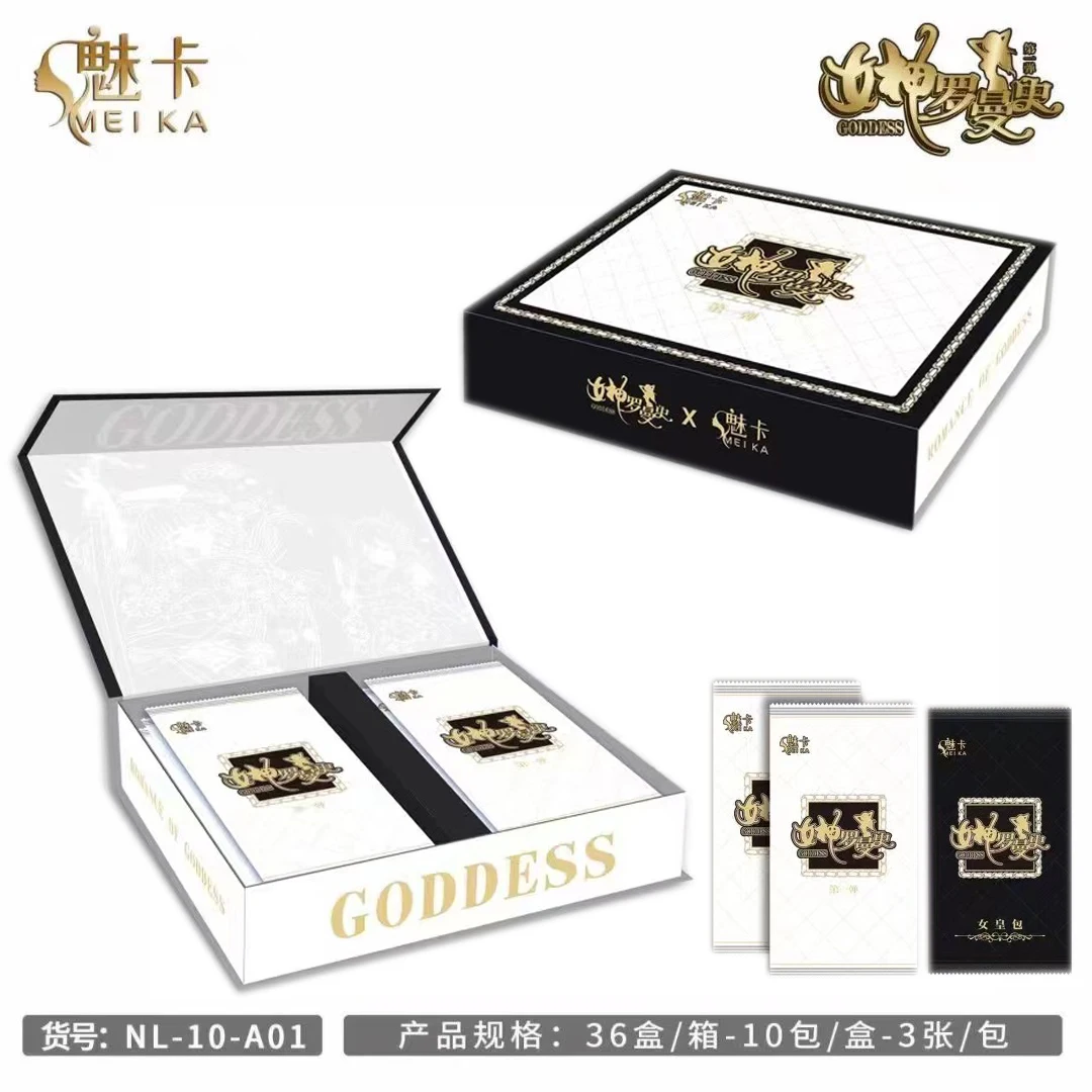 Goddess Story Collection Cards Series Tcg Anime Girl Party Badpak Bikini Feast Booster Box Fighting Gold Toys Kerstcadeau