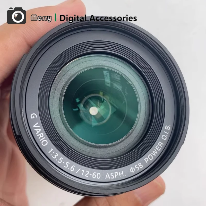 

98% New Genuine For Lumix G VARIO 12-60mm f/3.5-5.6 Power OIS standard zoom Lens M43 Lens