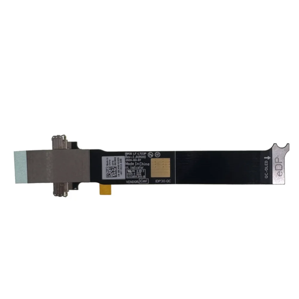 For Dell XPS 13 9340 9345 XPS13 9350 EDP OLED Non-Touch LCD, Screen, Cable IDP30 LLF-723P 8CMN6 08CMN6