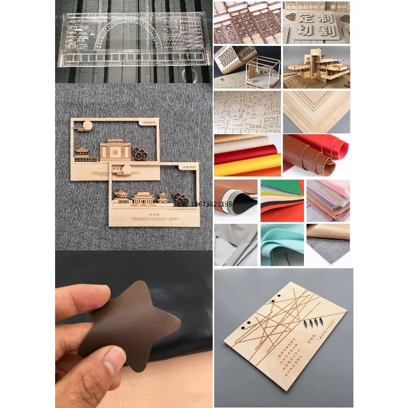 Desktop CNC CO2 Engraving Cutting Machine 4060 6090 1390 Size Wood Acrylic MDF DIY Carving Cutter Equipment - view 3