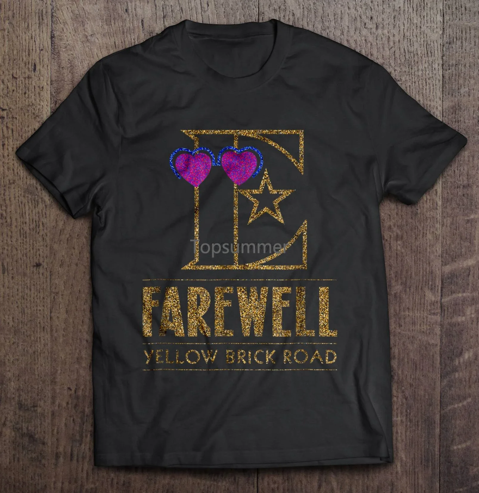 Men Funny T Shirt Fashion Tshirt Farewell Yellow Brick Road Elton John Women T-Shirt