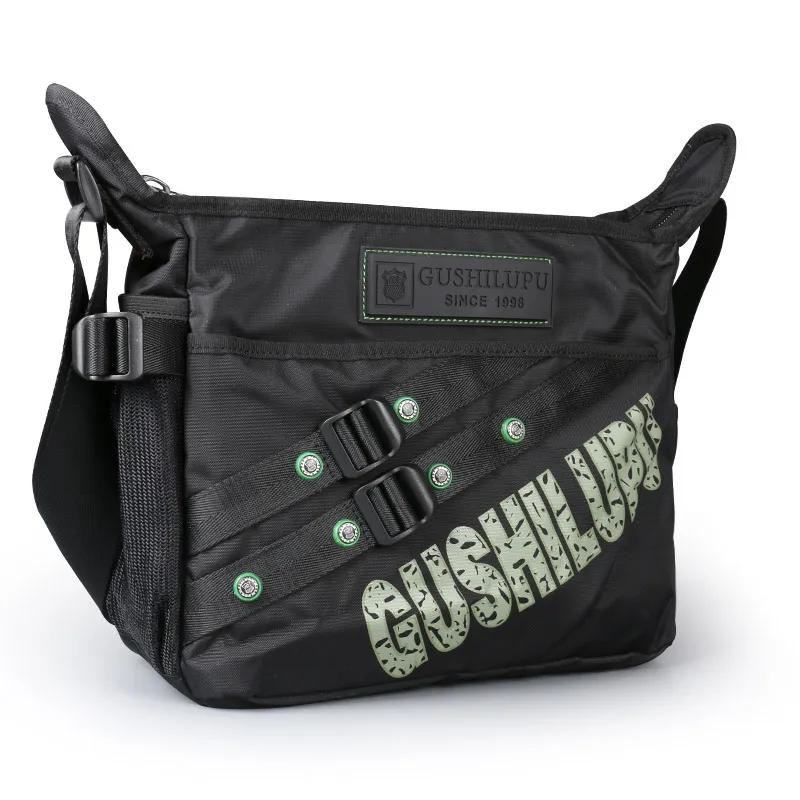 Ruil Men Messenger Multifunction Bags Crossbody Bag Leisure Oxford Cloth Casual Travel Bag Toolkit
