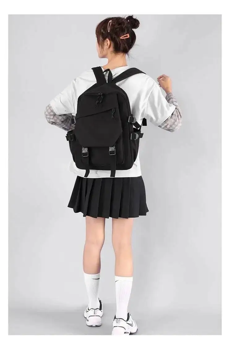 Juego de Anime negro azul rosa Haikyuu estudiantes adolescentes Mochilas escolares Mochilas de gran capacidad mochilas para regalo