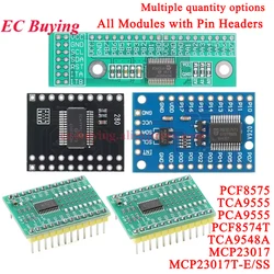 1pc-10Pcs MCP23017 PCF8575 TCA9555 PCA9555 TCA9548A 16bit Serial IO Expansion Board Module IIC I2C Interface to GIPO Converter