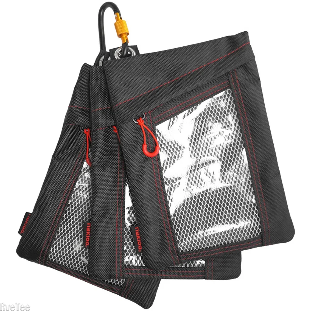 

Nakioo Multi-functional Tool Hanging Bag Parts Compact Portable Waist Hanging Tool Organizer for Workers Storage Accessories