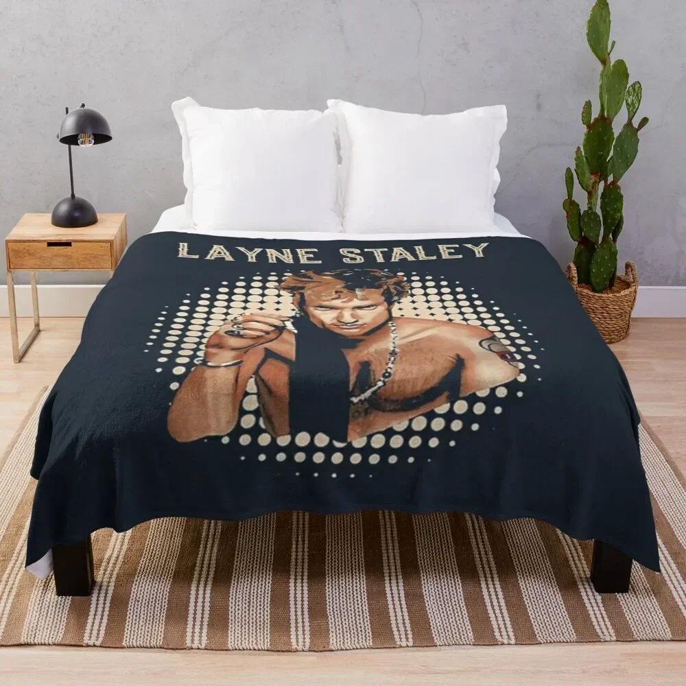 LAYNE STALEY Throw Blanket warm winter Weighted Soft Big Blankets