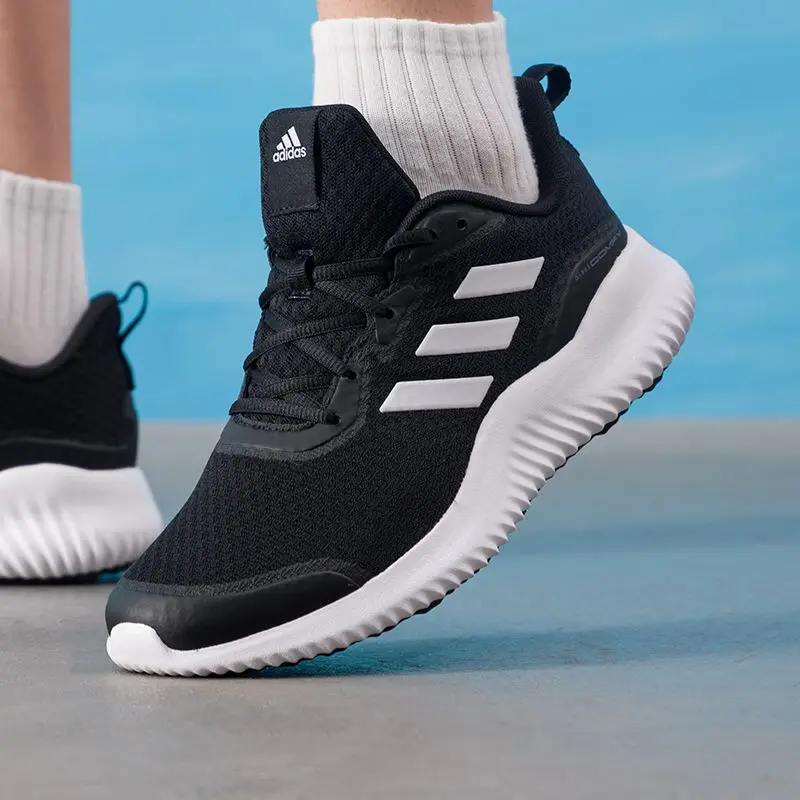 Adidas Men's and Women's Shoes Original Lightweight Breathable Cushioning Wear-Resistant New Fitness Sports Training Road Running Shoes Id0350-2