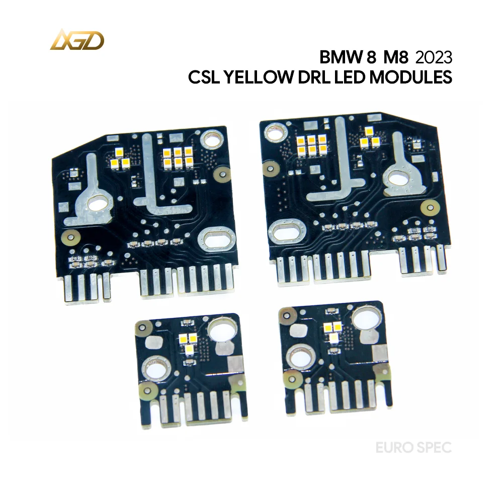 

CSL Yellow Angel Eye Headlight DRL board For 2019-2023 BMW 8 Series M8 G14 G15 F91 F92 G16 840i M850i EU Version