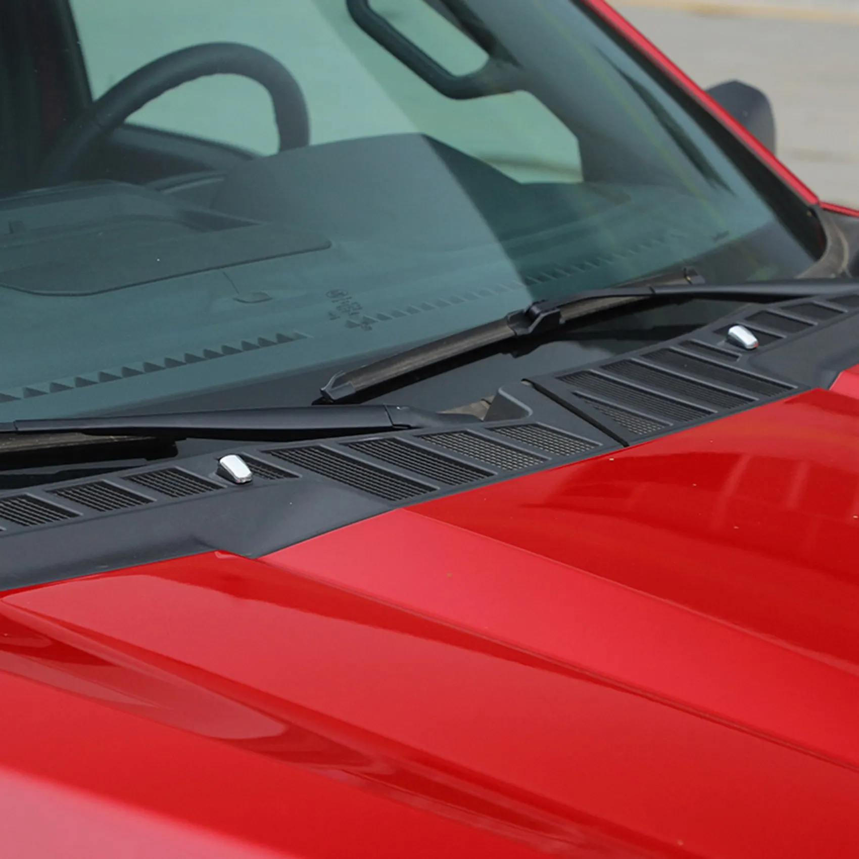 Front Windshield Wiper Nozzle Decoration Cover Trim For-Dodge RAM Durango -