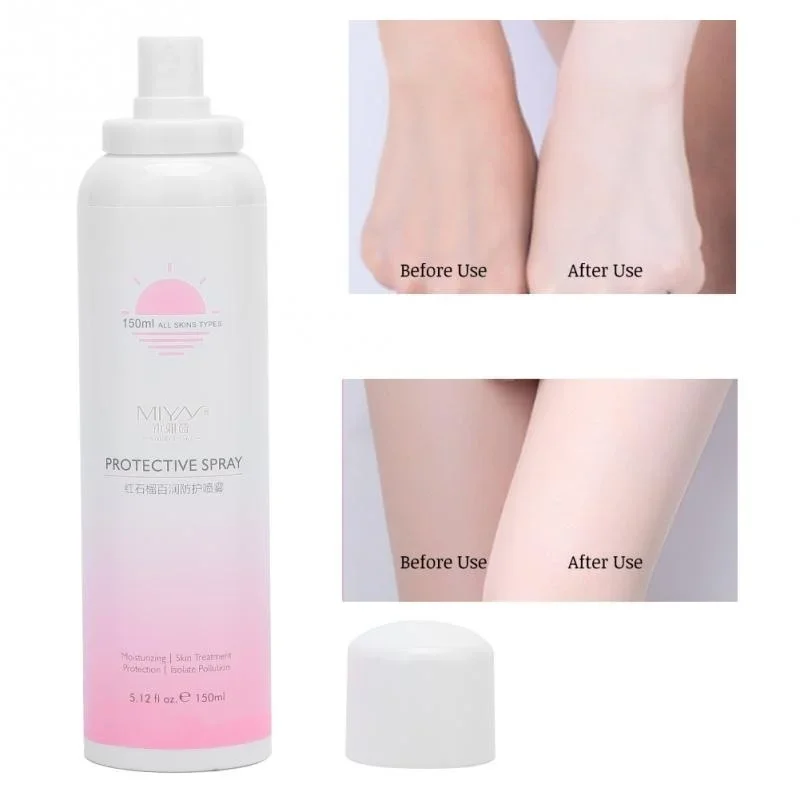 150 ミリリットル皮膚保護日焼け止めスプレーザクロエッセンス美容アンチエイジング美白顔ボディ日焼け止め女性のための