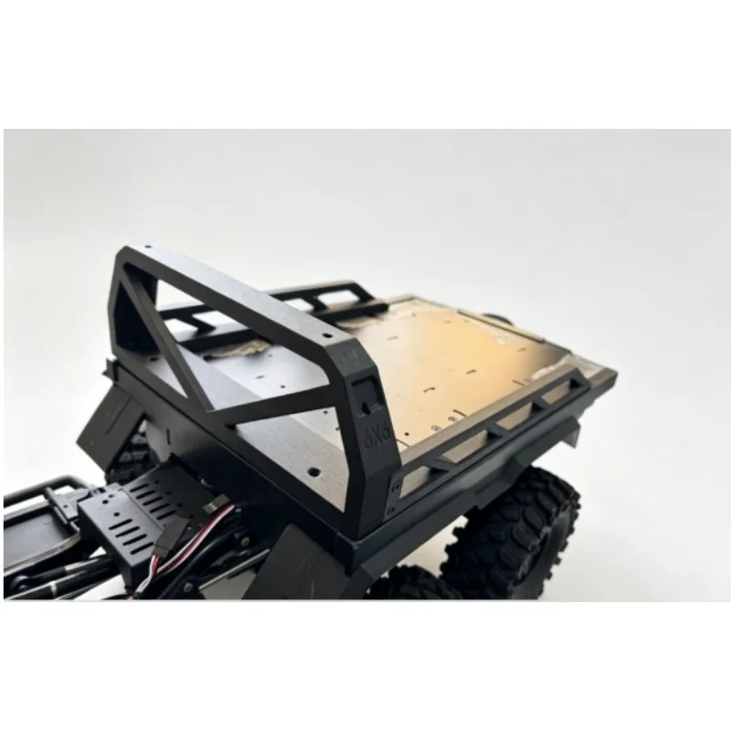 1/8  Scale RC Crawler Rear Bed Roll Bar with Side Panels for CrossRC EMO XL2, 3D-Printed Upgrade Part, Factory Fit No Damage