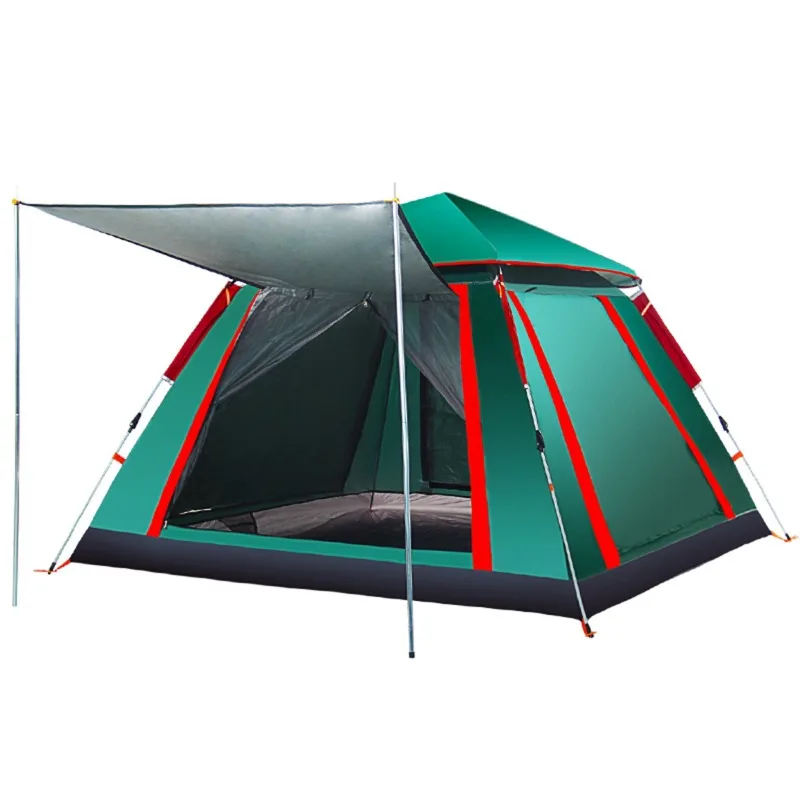

Windproof and rainproof picnic tents, four-sided multi-person night fishing tents cross-border