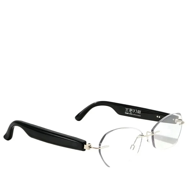 Smart AI Translation Glasses Bluetooth Voice Assistant Anti Blue Light Real Time Interpreter Business Eyewear For Travelers