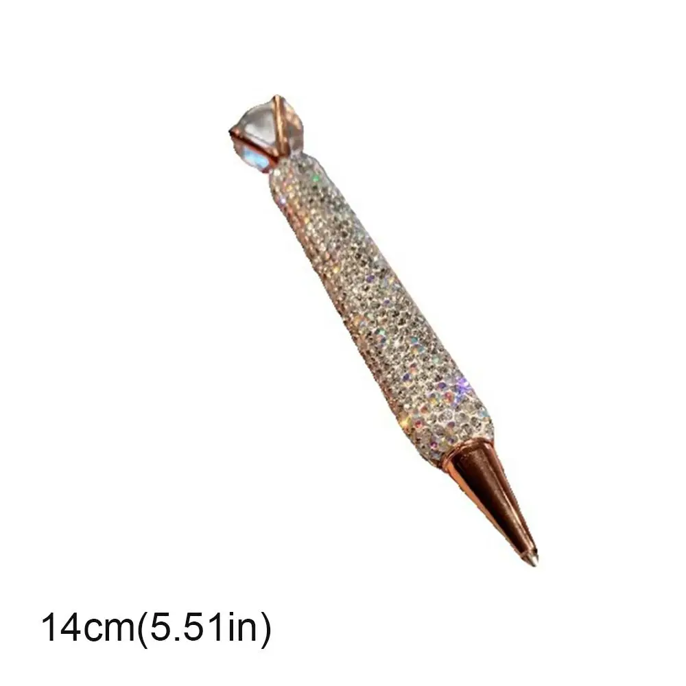 جديد مع أحجار الراين قلم حبر جاف لعبة جديدة متعة هدية الكتابة القلم الدعائم اللعب القرطاسية قلم محايد اللون لمكتب المدرسة #6