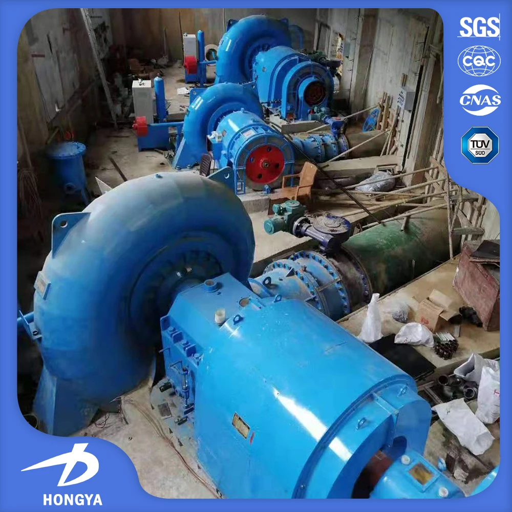 Water powered turbine generator 500kw hydro 