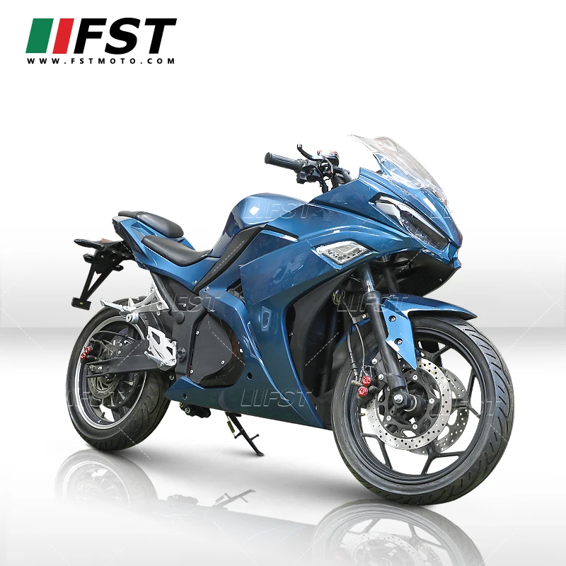 Factory Original Chinese Racing Motorcycles 4000W 72V High Speed 110kmh Range 150km   FST TV6 Sport Offroad
