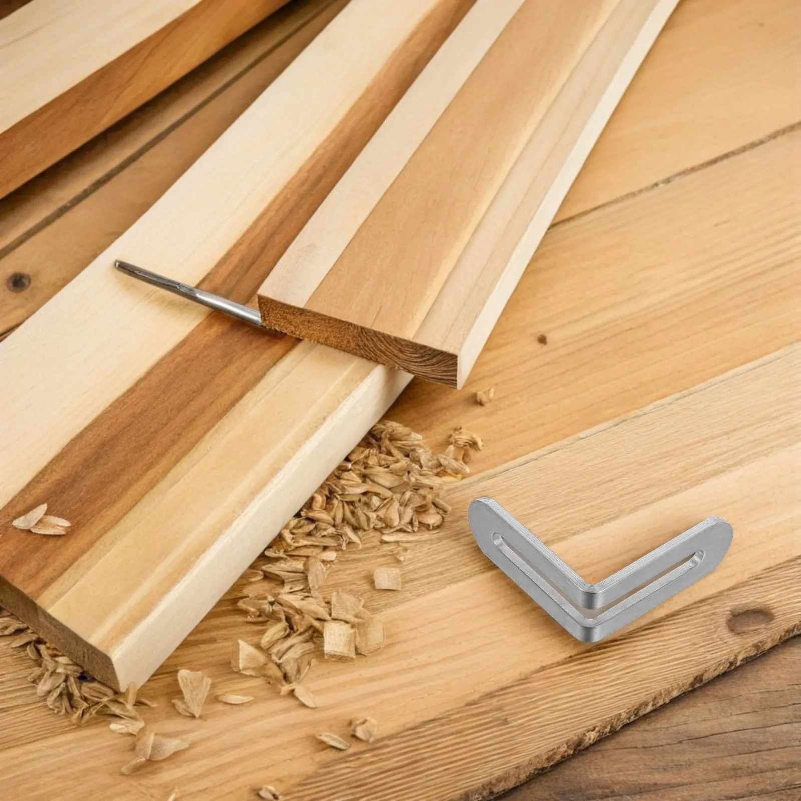 

20Pcs Metal L Brackets for Furniture Heavy Load Support Stainless Steel Adjustable Angle Braces for DIY Home Cabinet Shelving