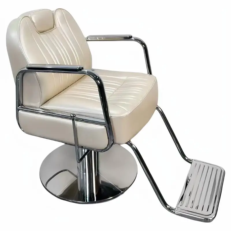 

Luxury Metal Barber Chairs Relax Ergonomic Arm Perm Barber Chairs Hair Dyeing Manicure Salon Furniture Silla Barberia Lslfy