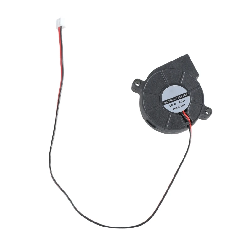 노트북과 프로젝터 5V/12V24V를 위한 고속 5015 냉각팬 공기 송풍기