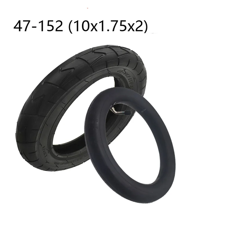 

high quality(10x1.75x2）47-152 Inner Tube Outer Tyre ， for Electric Scooter Children's Bicycle Baby Carriage Parts