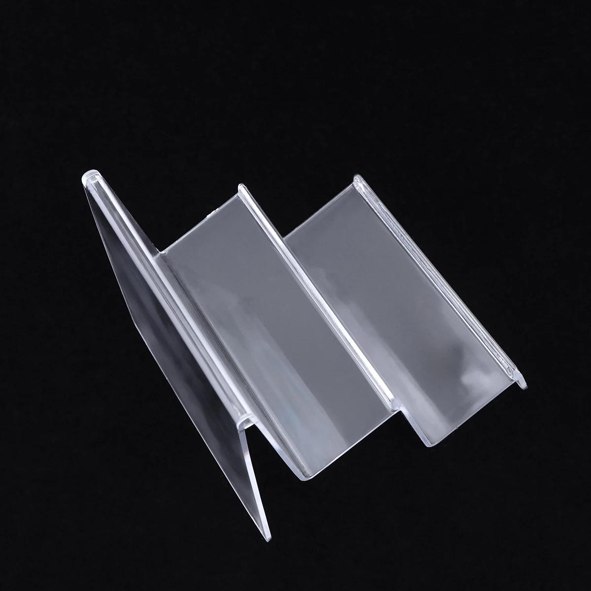 

Acrylic Wallet Holder Rack Transparent Multi Tier Storage Display Stand for Home Office Shop Desktop Organizer
