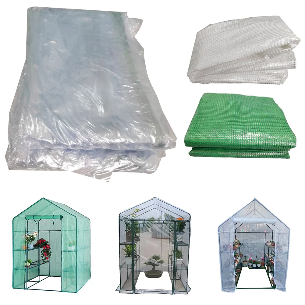 Plant Protector Greenhouse PVC Cover For Indoor Outdoor Green House PVC Cover Without Bracket Keeps Garden Plants Warm In Winter