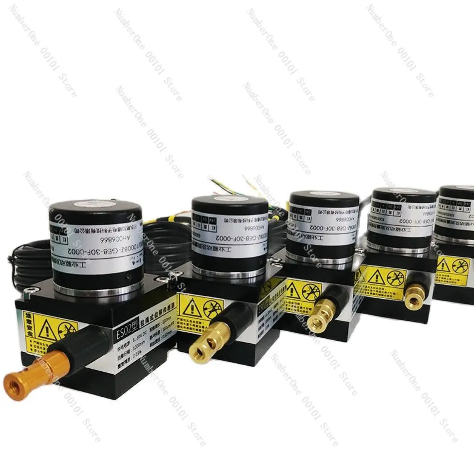 

ES02 Pull wire displacement sensor pull wire sensor pull wire encoder electronic ruler Maximum stroke 1000mm