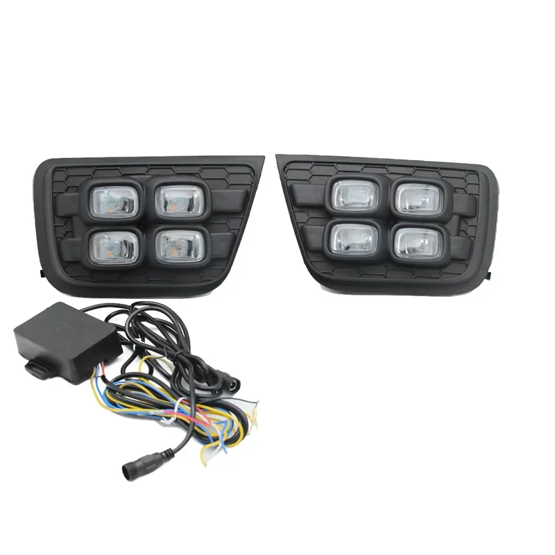 

X-T 2-Color 4-Eye LED Daytime Running Light Fog Light for Toyota Speedmaster 4Runner