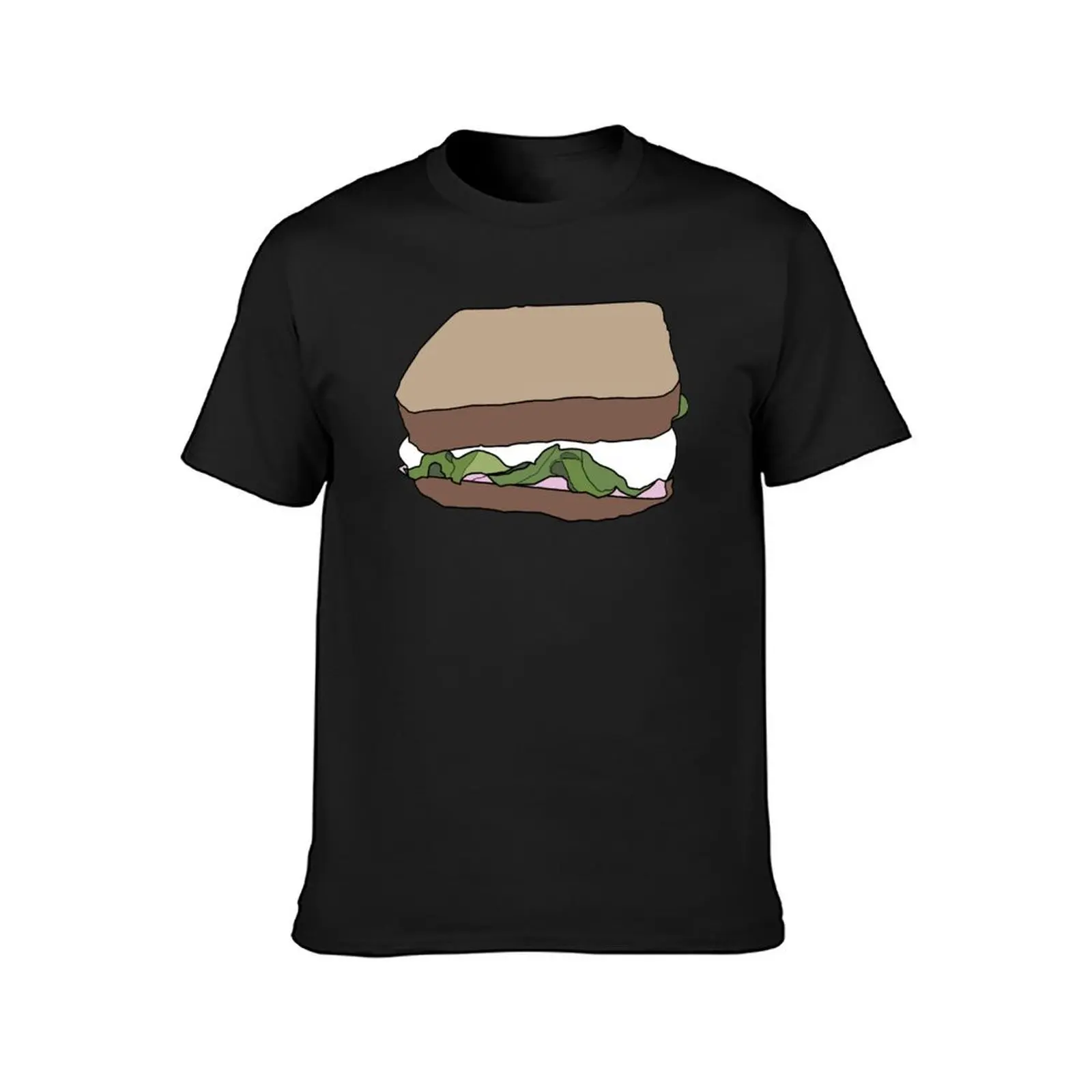 H.A.M. Sandwich T-Shirt anime clothes korean fashion summer tops quick drying slim fit t shirts for men