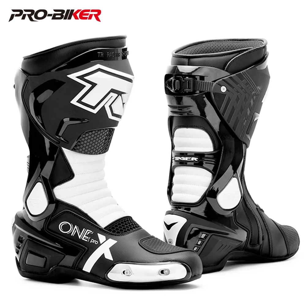 

Size 39-46 Professional Motocross Boots Motorcycle Off-road Boots Motorcycle Shoes Non-slip Moto Protector 4 Colour